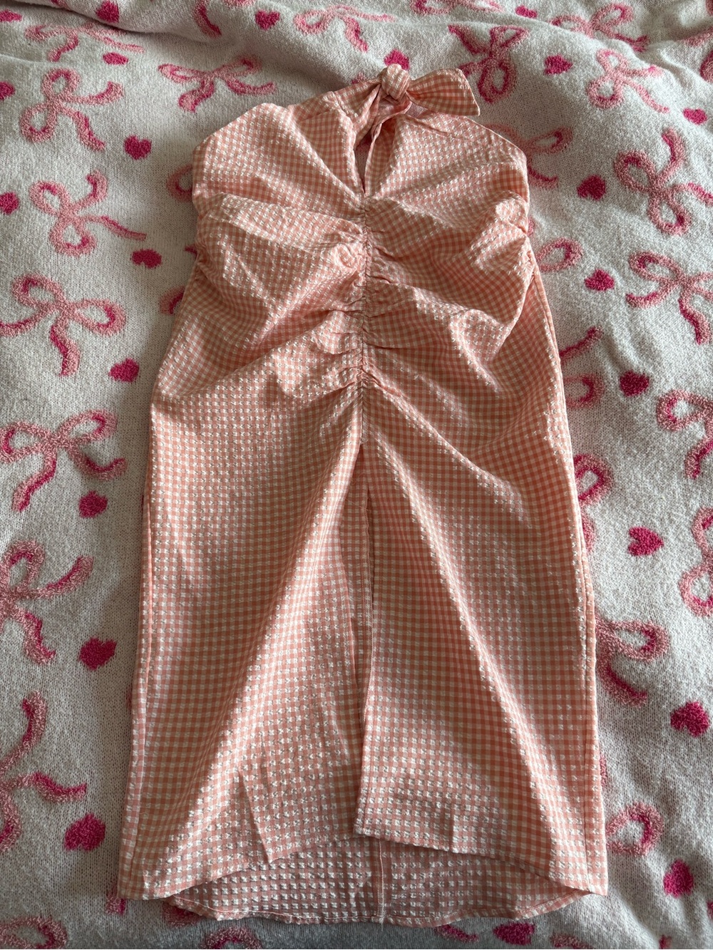 🩷 PINK GINGHAM DRESS